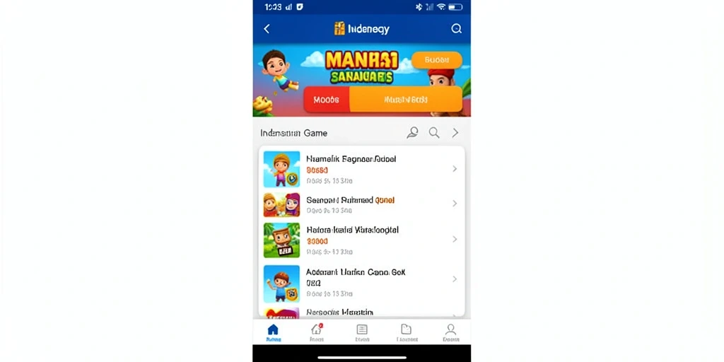 Fitur live chat untuk interaksi antar pemain.
