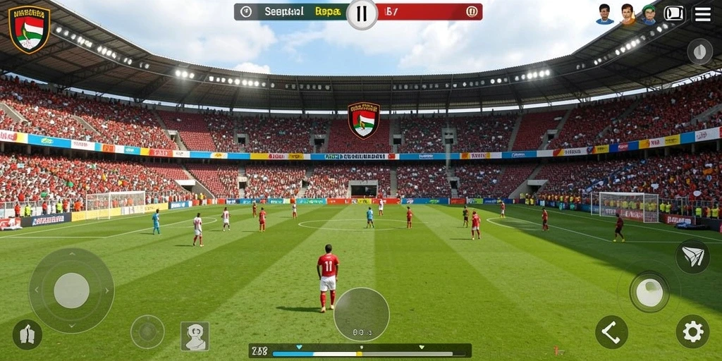 Screenshot menunjukkan mode multiplayer yang mengasyikkan.