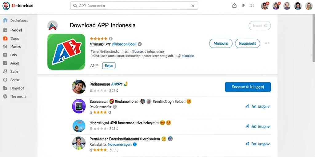 Menu utama yang mudah diakses dan ramah pengguna.
