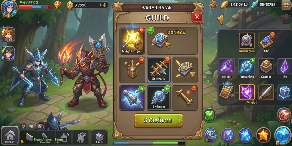 Sistem reward yang menarik untuk pemain.
