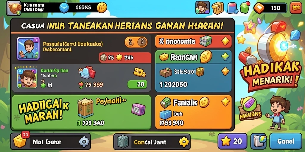 Fitur multiplayer untuk berkompetisi dengan pemain lain.