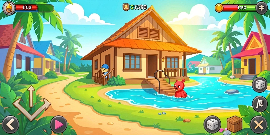 Tantangan level dengan berbagai misi menarik.