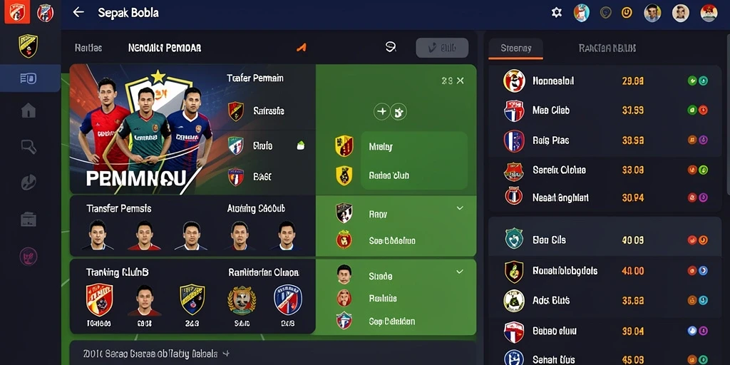 Layar permainan yang menunjukkan aksi mendebarkan.