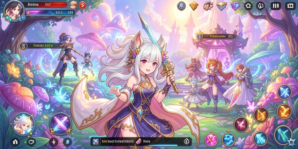 Aksi seru dalam mode multiplayer yang kompetitif.